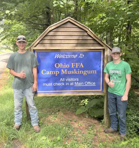 Waterford FFA members attend leadership camp